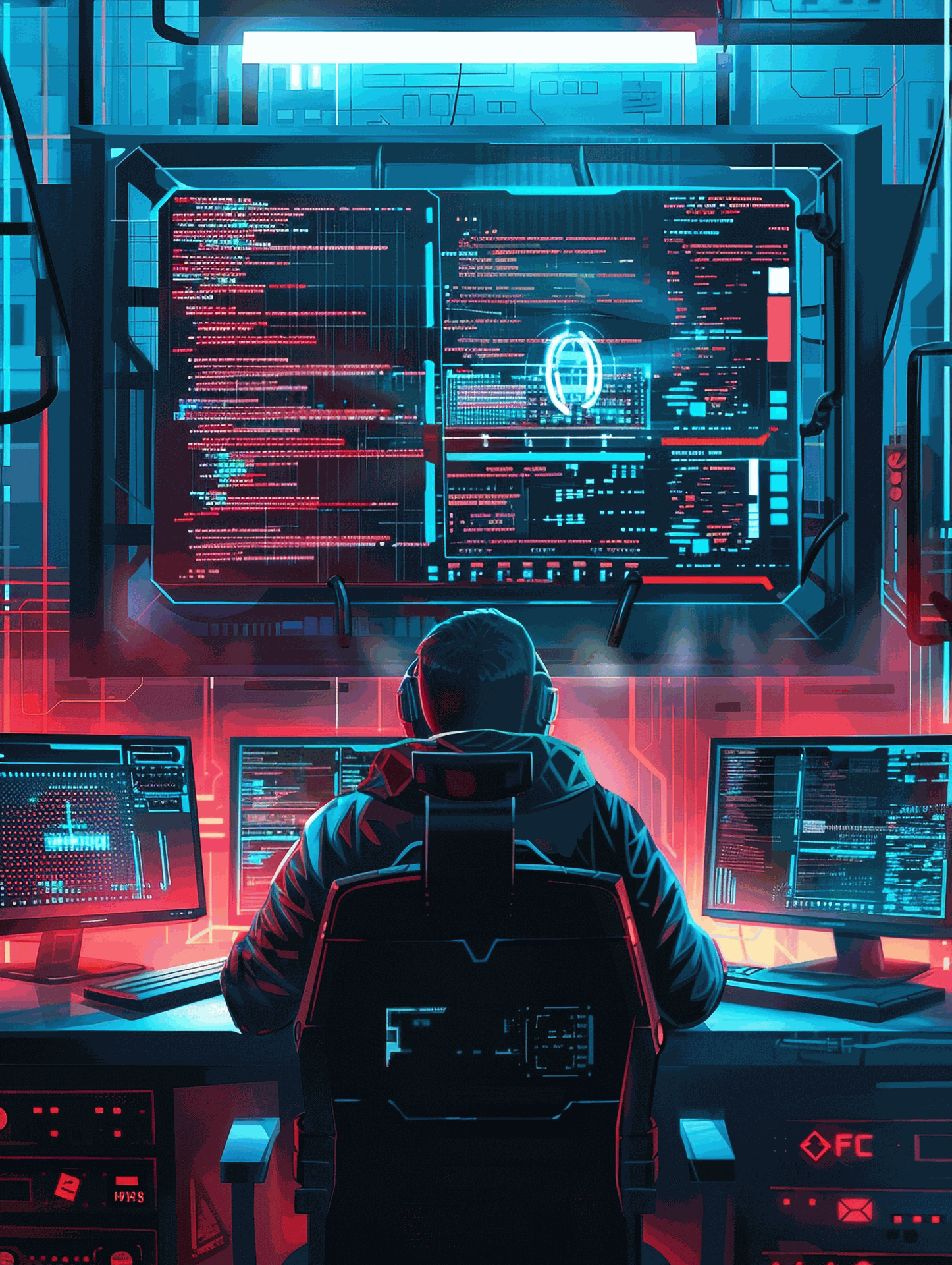 beginner learning ethical hacking skills on laptop