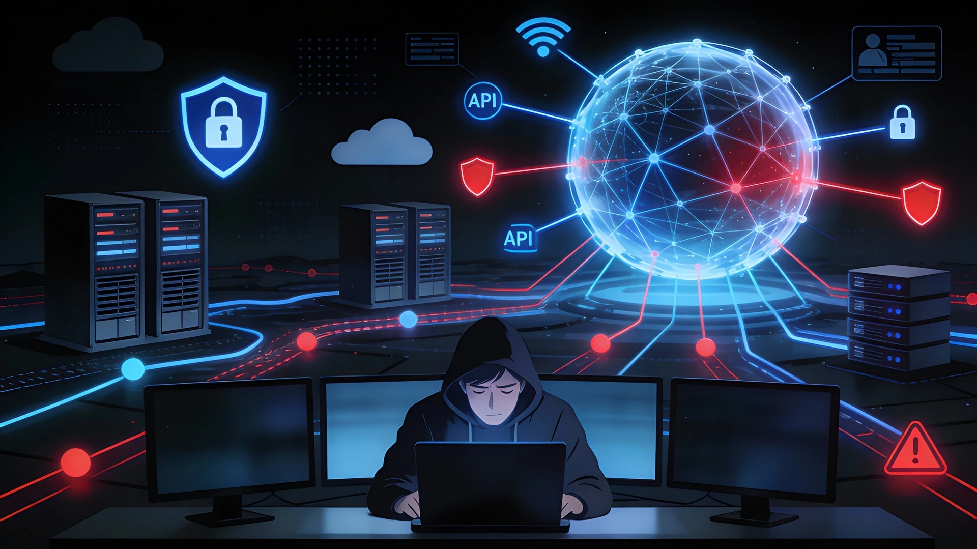 Manual pentesting versus agentic AI showing how AI outscales human security testing in modern cybersecurity