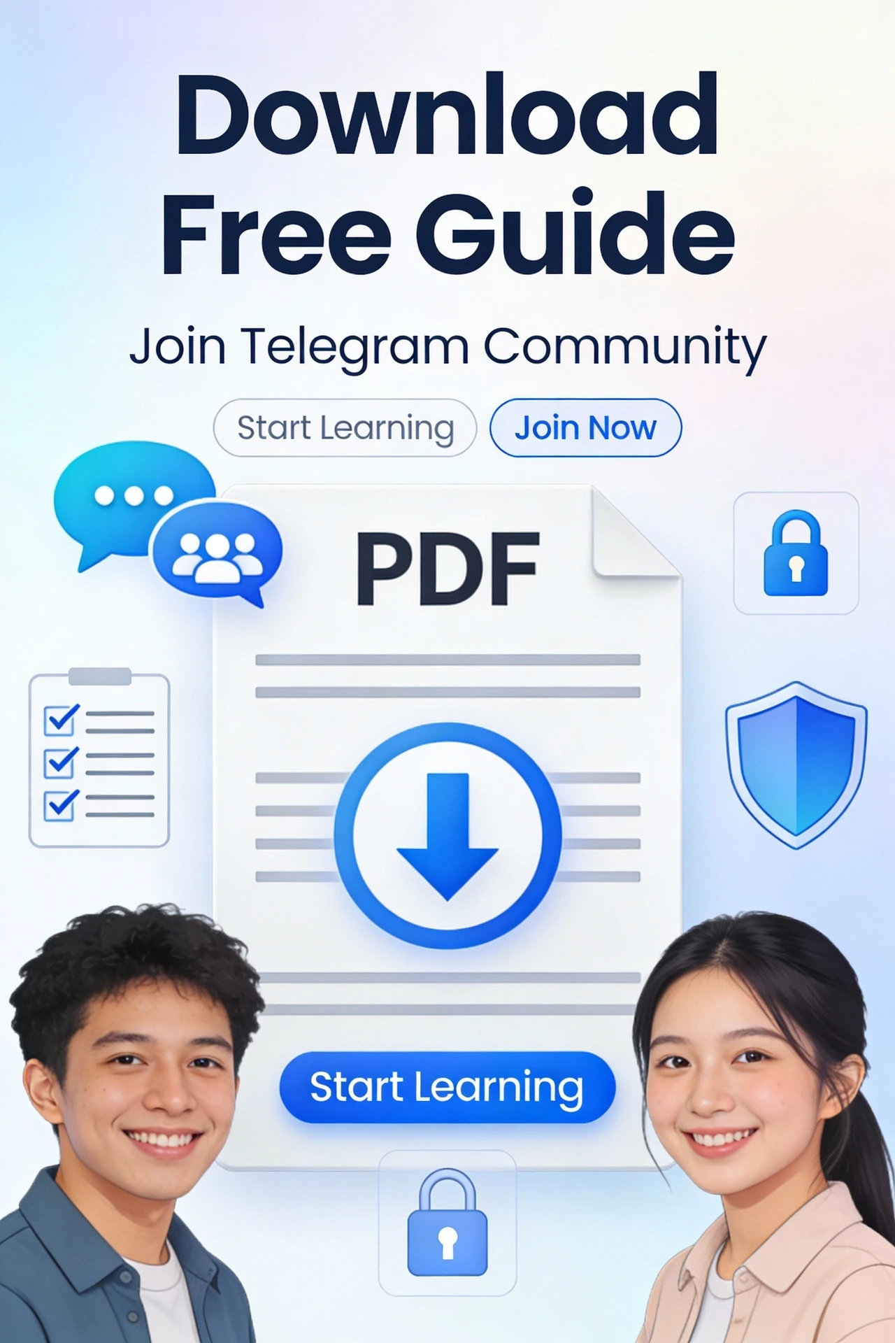 Free cybersecurity PDF download and Telegram learning resources by Bugitrix designed to help beginners understand AI cyber attacks.