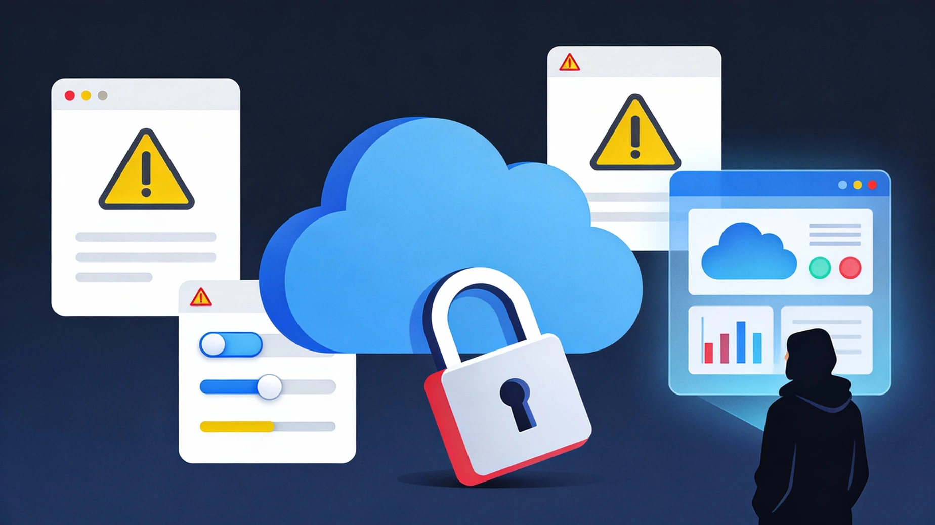 Cloud misconfigurations creating security risks in cloud environments