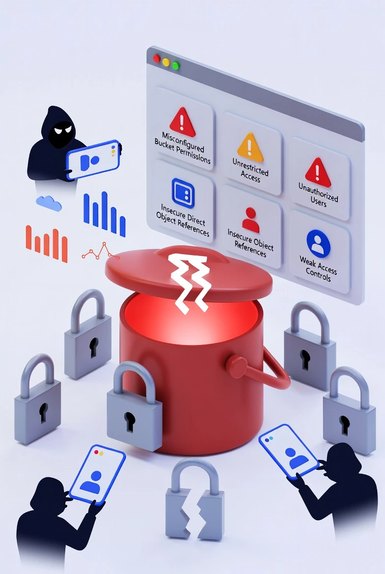 Cloud misconfiguration and identity abuse security risks