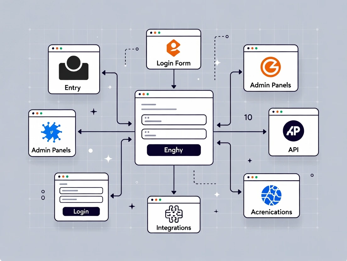 Visual representation of attacker mindset and offensive security thinking in cybersecurity