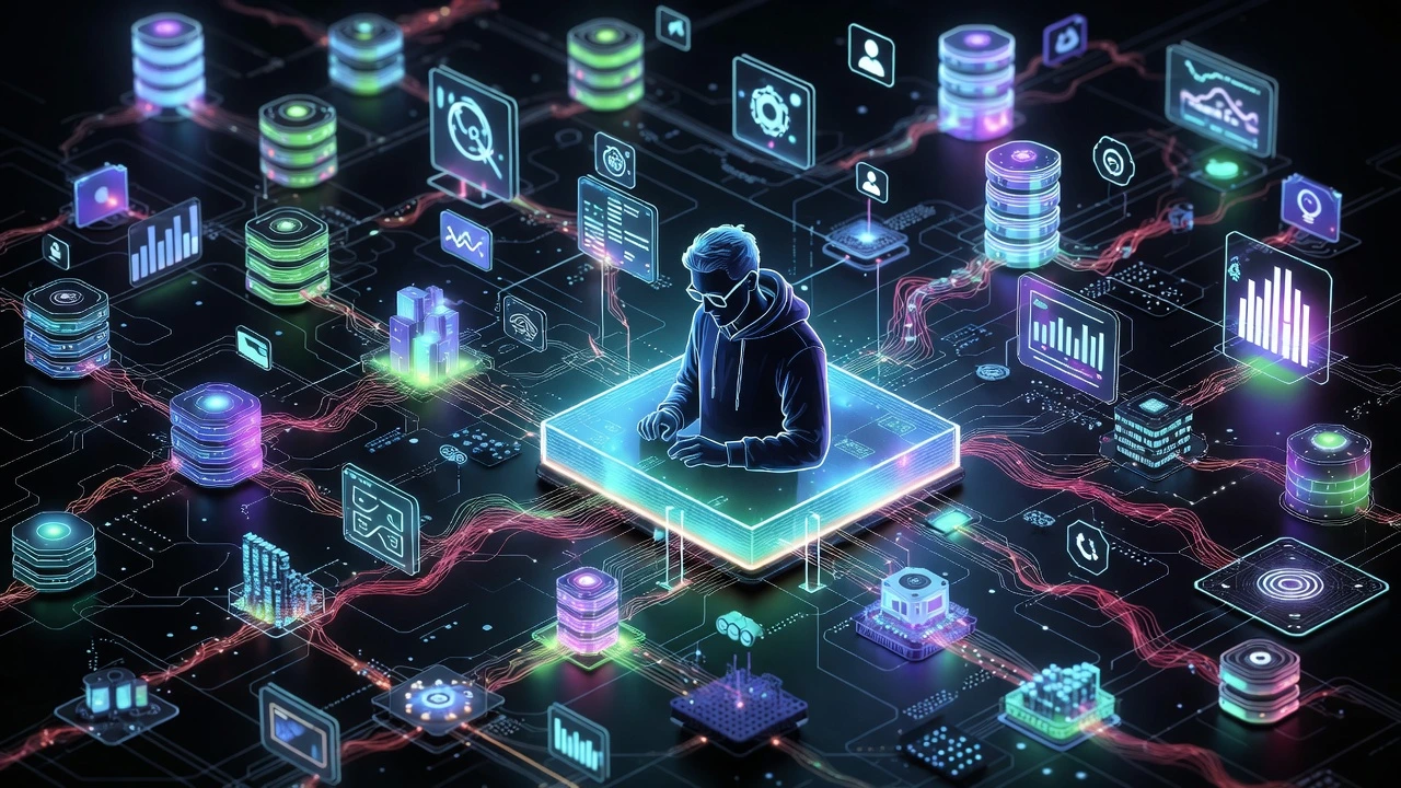 Illustration explaining how attackers think and analyze systems in offensive cybersecurity