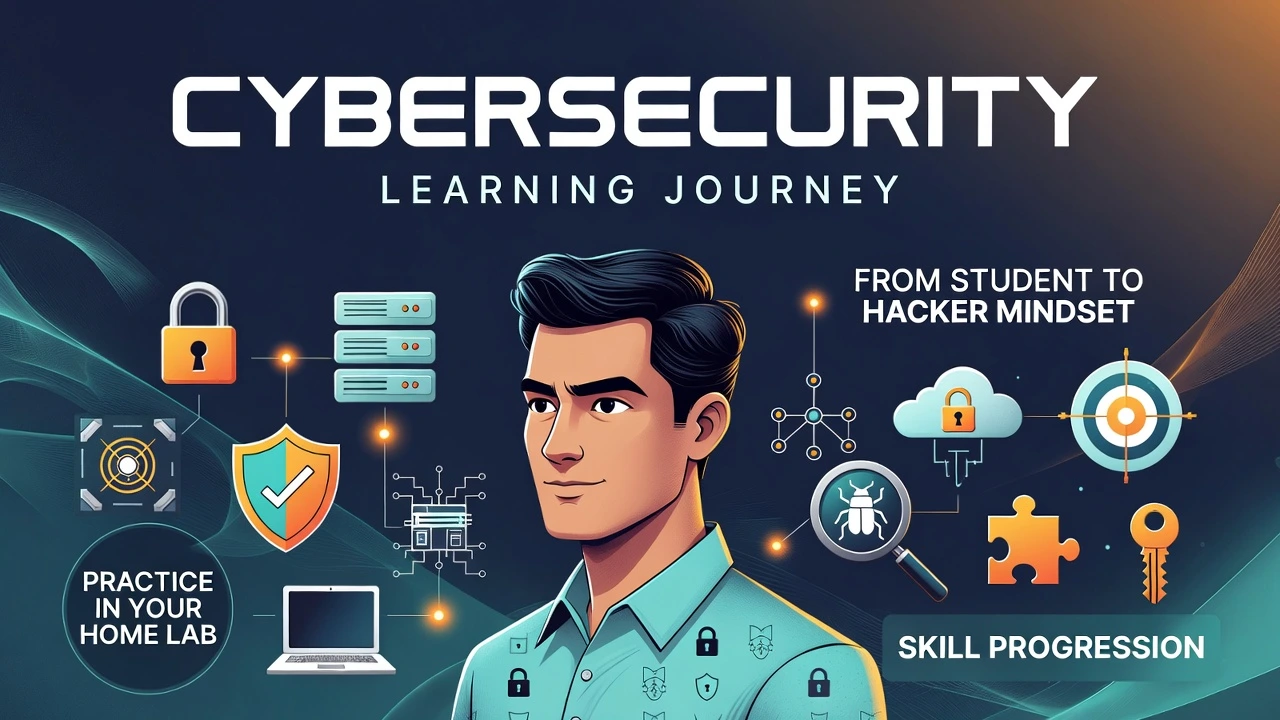 Cybersecurity home lab setup using Kali Linux and virtual machines