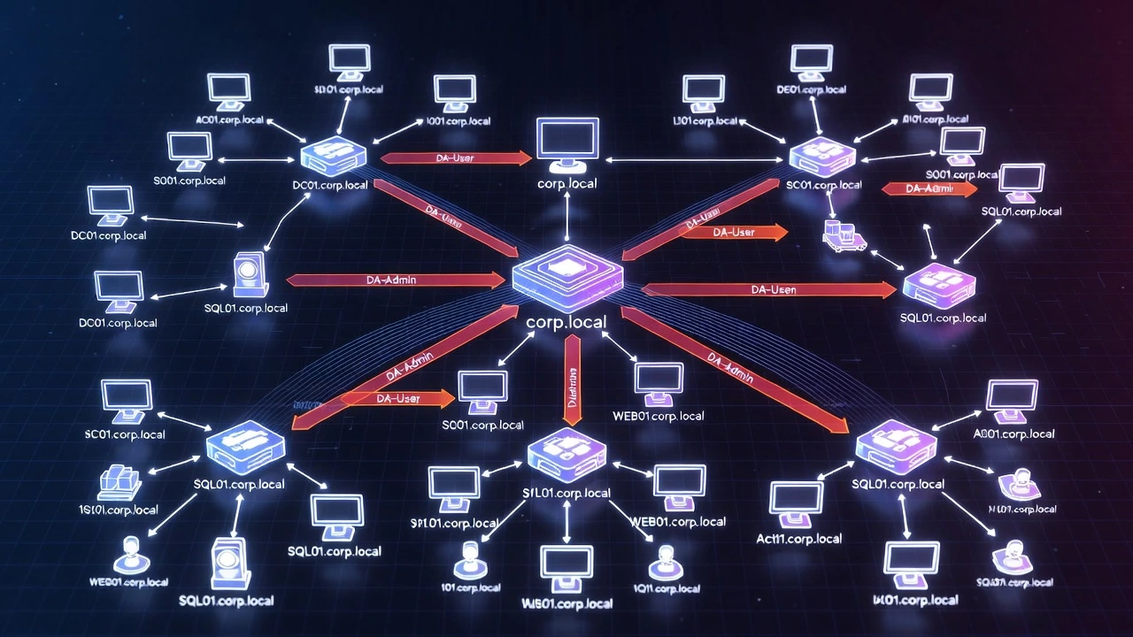 Ethical hacker performing system exploitation in cybersecurity lab