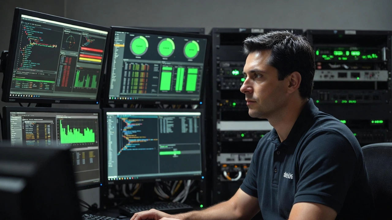 security operations center responding to cyber attack