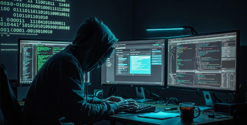 Animated bug bounty hunter earning first $1000 — beginner ethical hacking guide