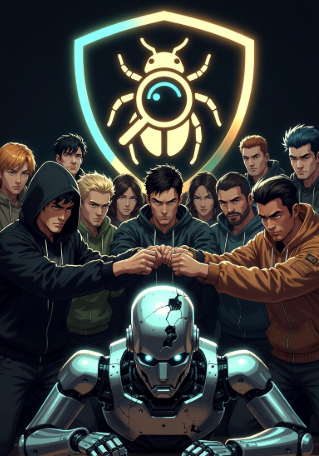 Exhausted security analyst overwhelmed by AI generated fake cybersecurity reports