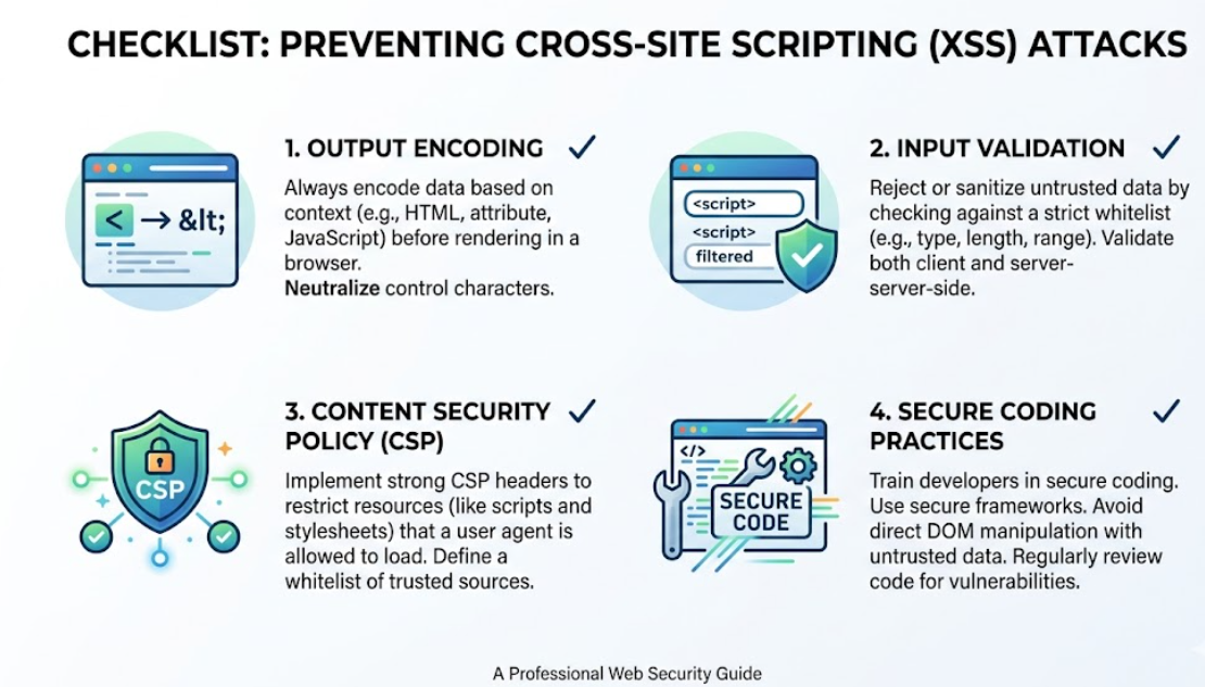 blind XSS attack in admin panel illustration