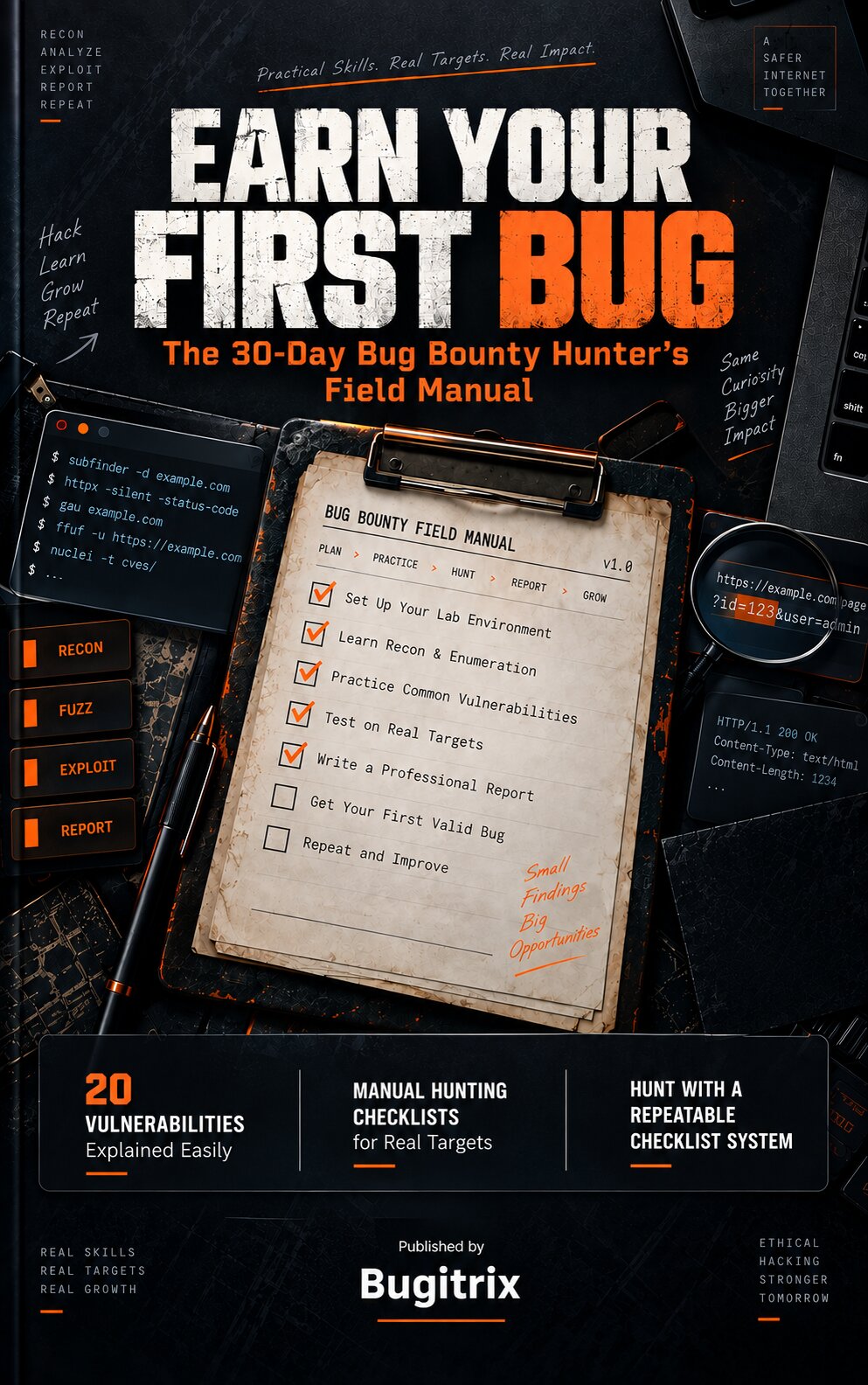 earn your first bug bugitrix